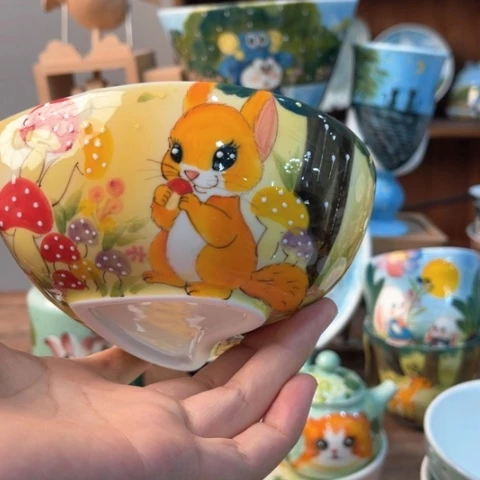 炉景德镇釉下手绘陶瓷