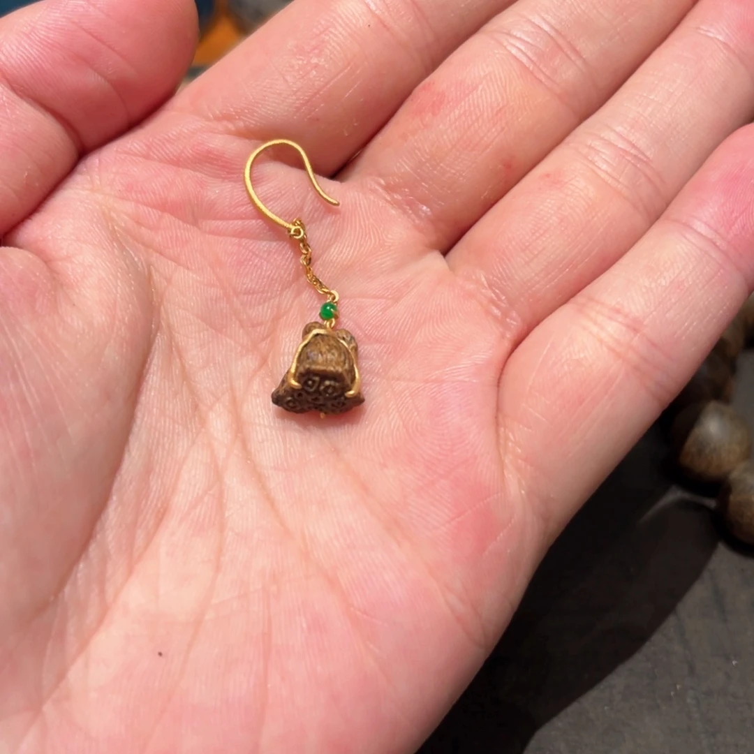 沉香吊坠越南芽庄油结黄棋楠