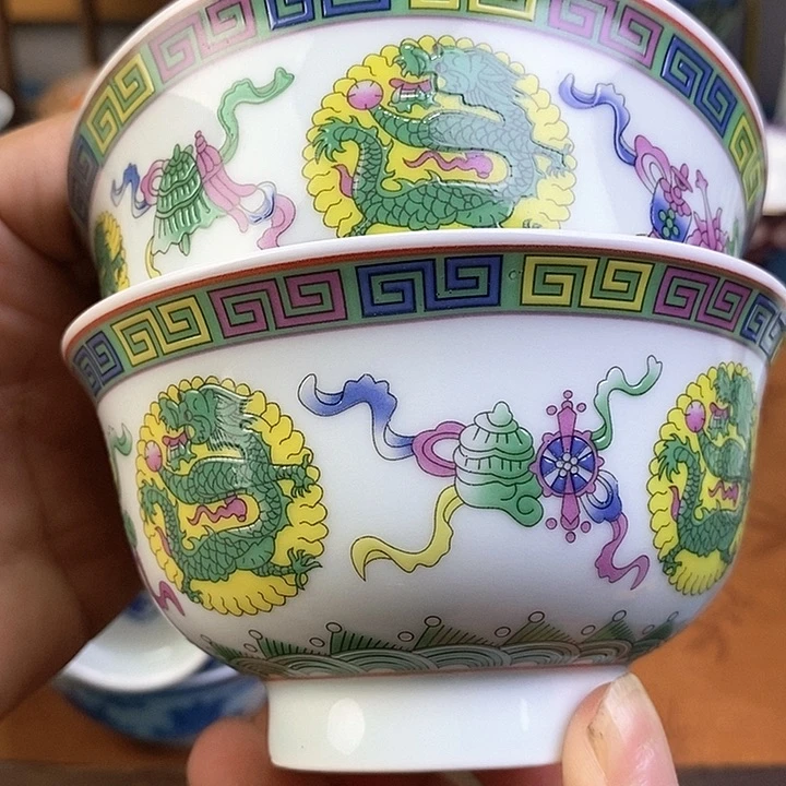 景德镇陶瓷藏式茶碗