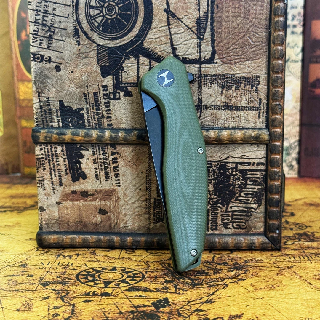 【H1】进口D2钢材 外贸款家用户外折叠小刀