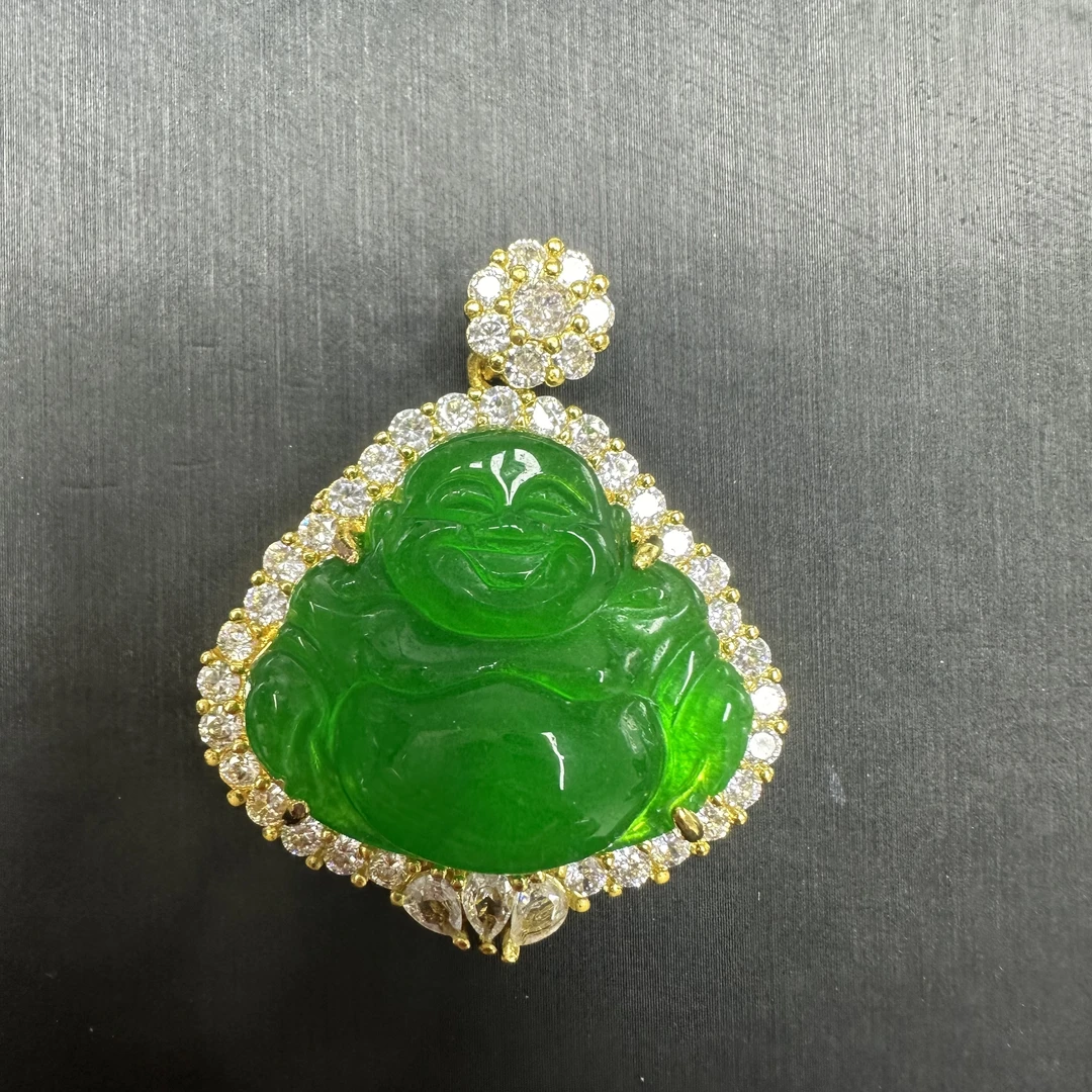 翡翠佛公吊坠（多样发其一）A94