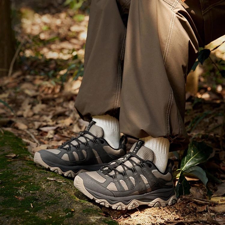 乔丹登山徒步鞋男2025秋季专业运动户外轻速男越野鞋QDF073251901