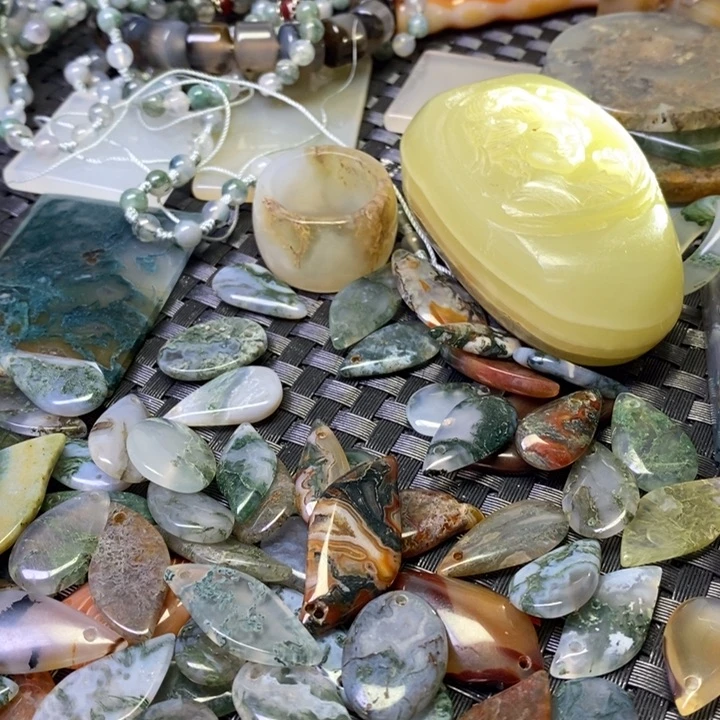 玛瑙/玉髓吊坠(不含链)未镶嵌?***?