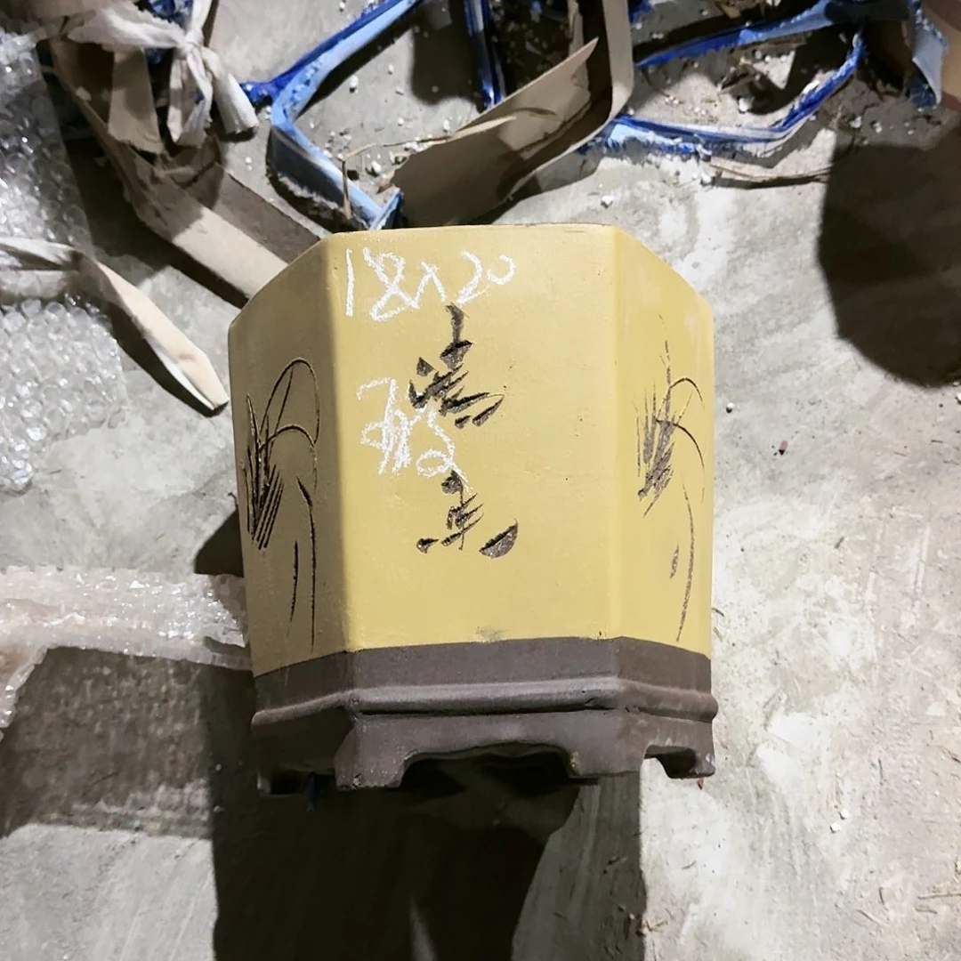 紫砂宜兴紫砂花盆，现货发