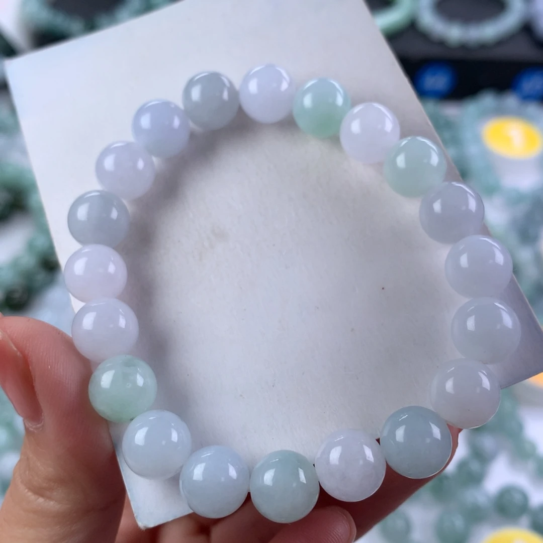 翡翠未镶嵌手链卡9.2