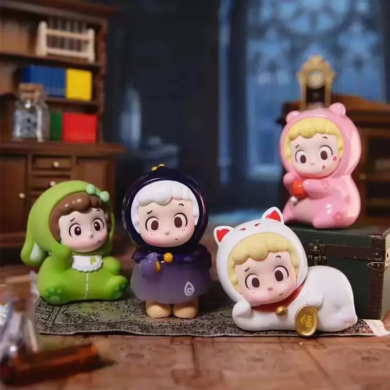 【波比拆盒】正版放肆生长PINY魔法怎么失灵了系列盲盒萌粒摆件