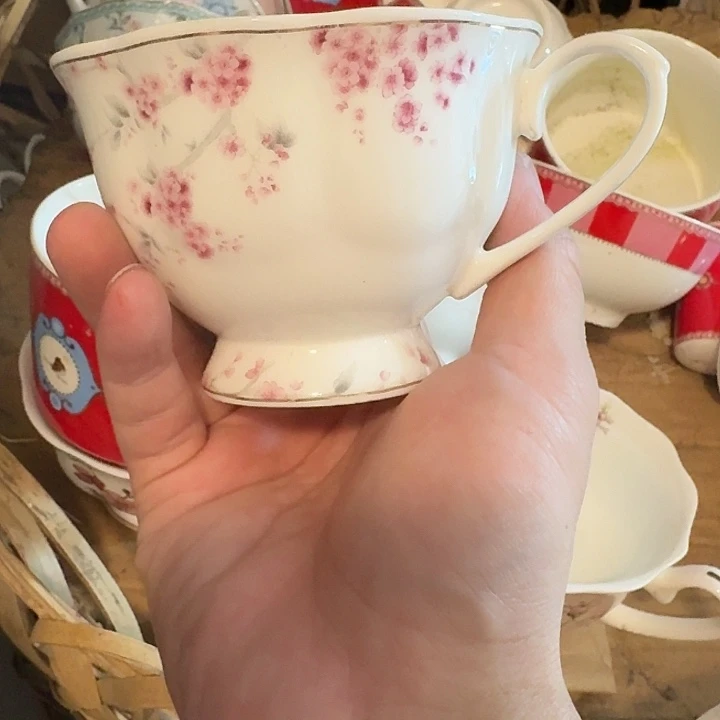 胖***滴瓷杯子10米一个喜欢的拍