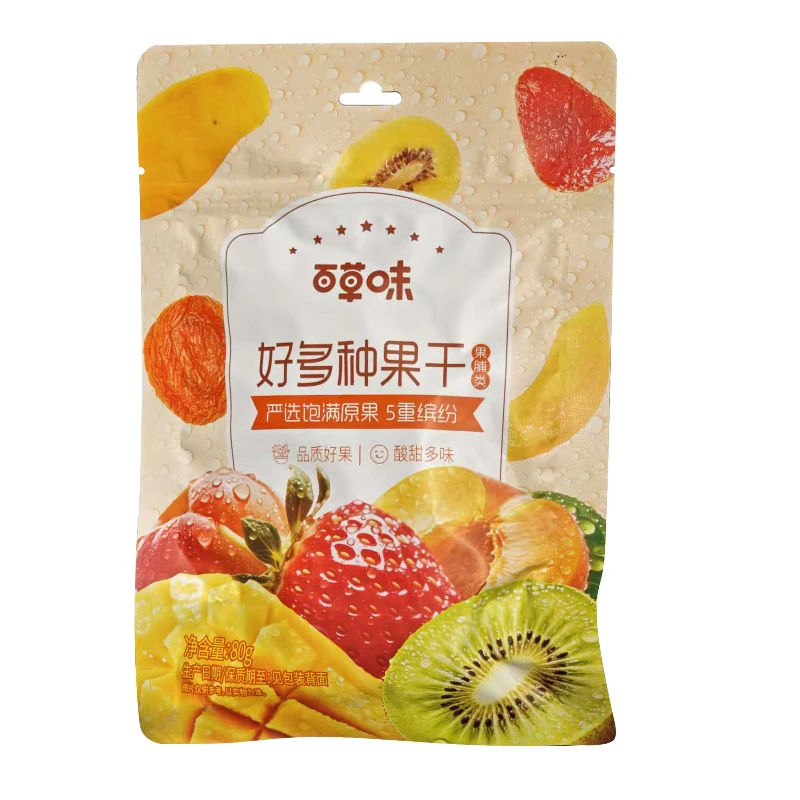 百草味 好多种果干(果脯类)混合蜜饯 80g/袋