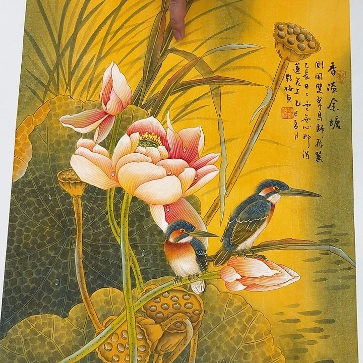 国画纯手绘国画作品