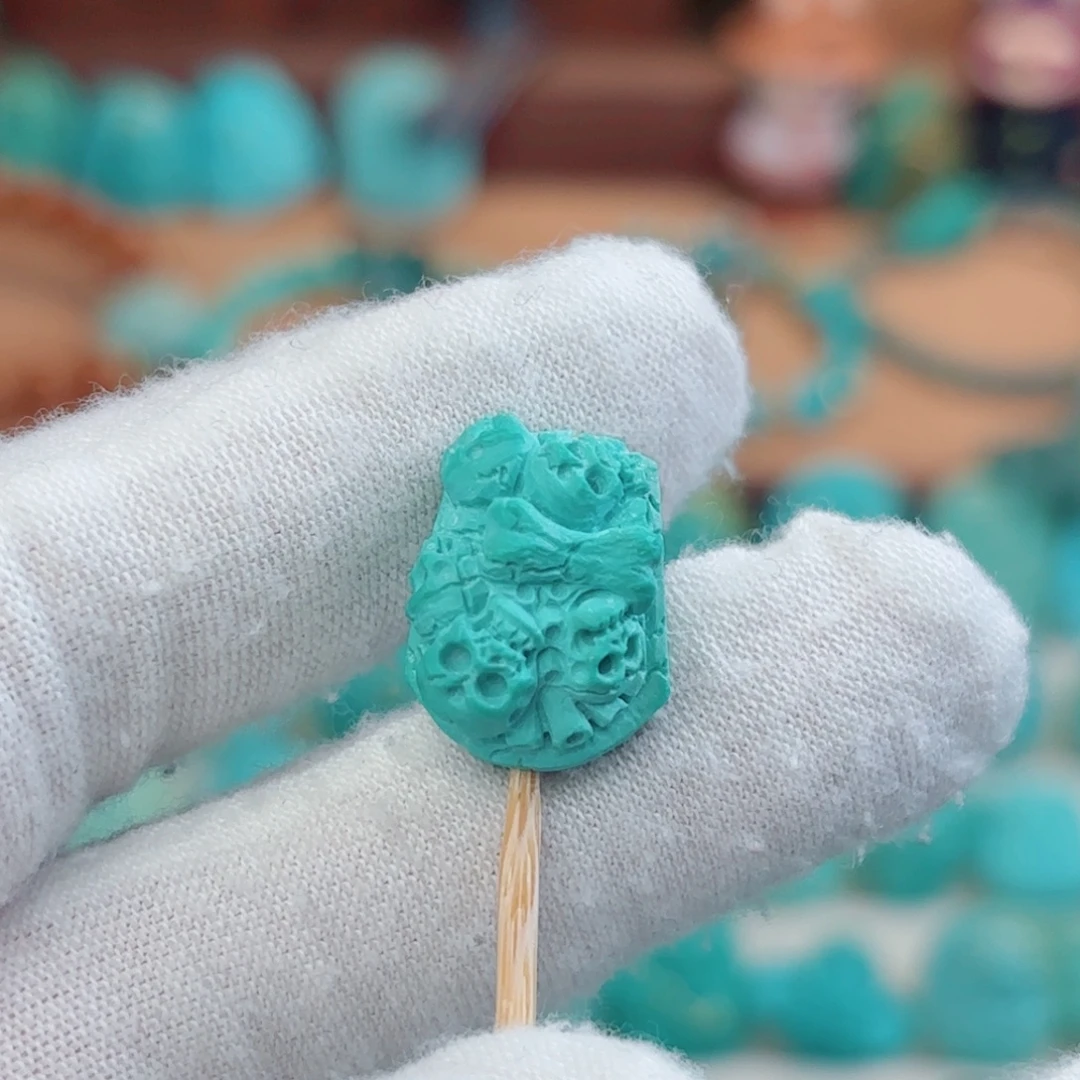 绿松石未镶嵌配饰