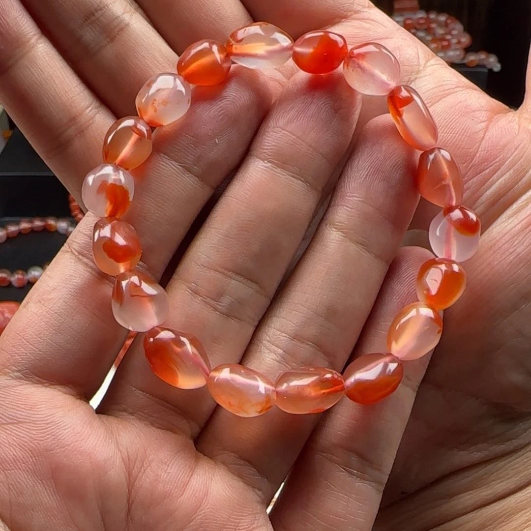 南红玛瑙随型手串未镶嵌敏*