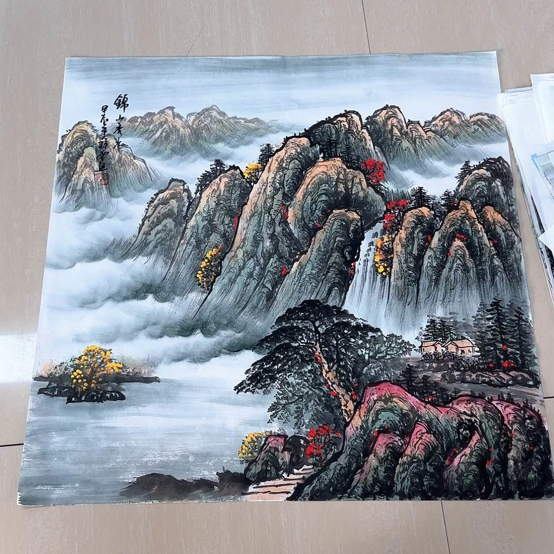 国画国画作品集一个