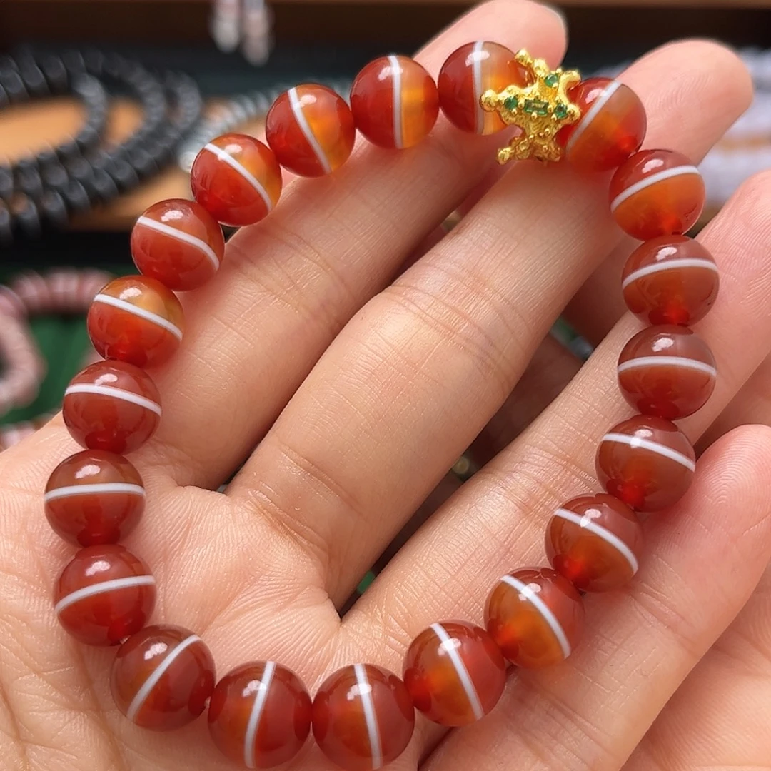 玛瑙/玉髓合金手串