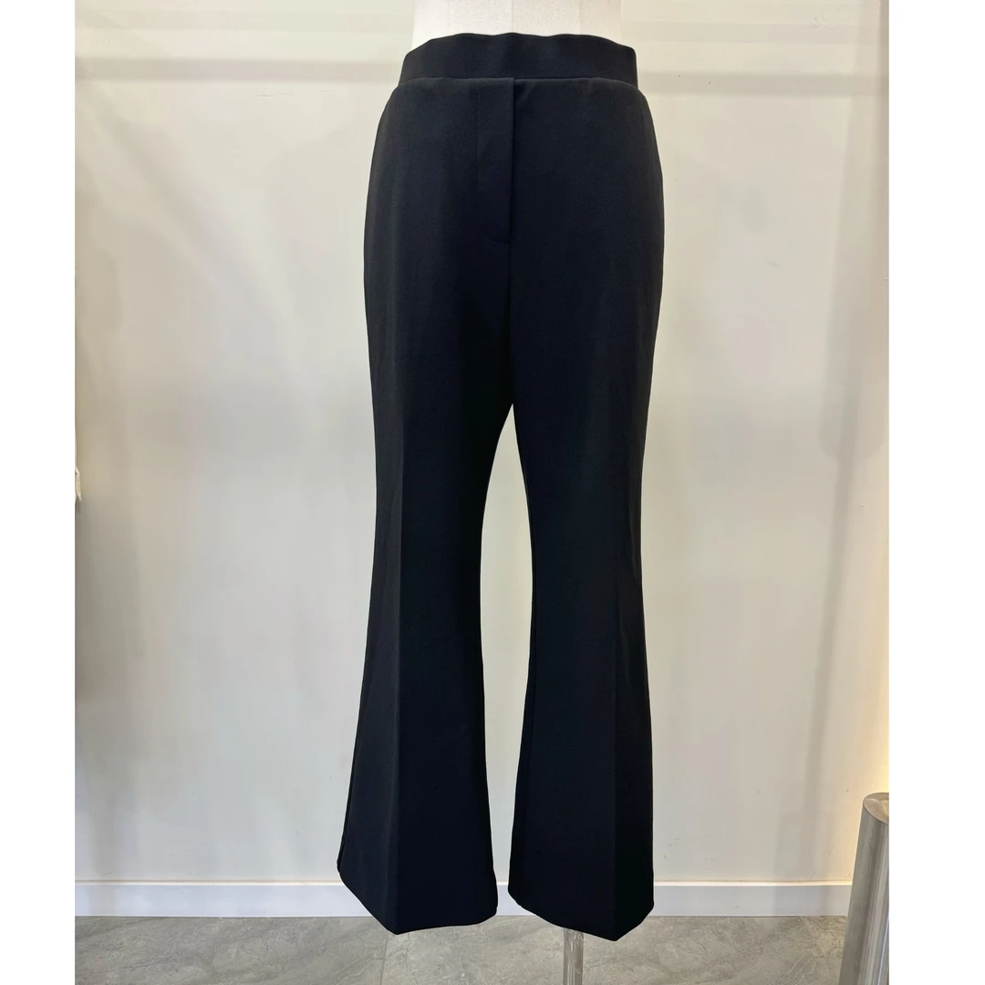 巨显瘦！女士微喇裤四面弹高定西裤高腰显瘦裤子