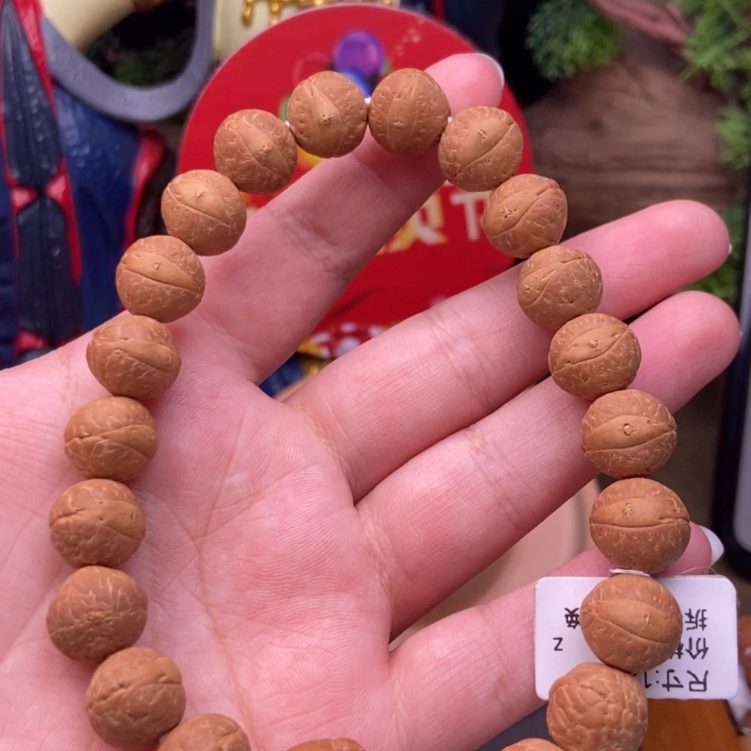 凤眼菩提吊坠12小+素后串