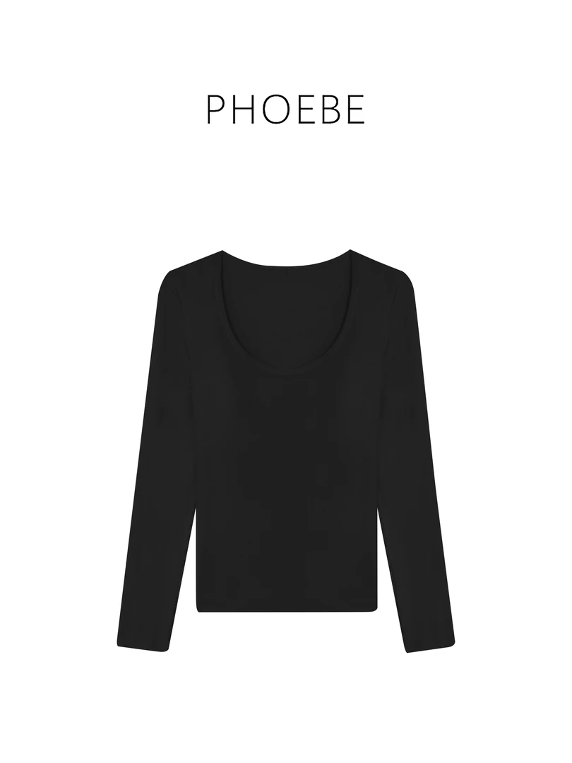 惊喜【温柔纯慾】PHOEBE叶姐 秋冬新款休闲打底长袖H41206020C