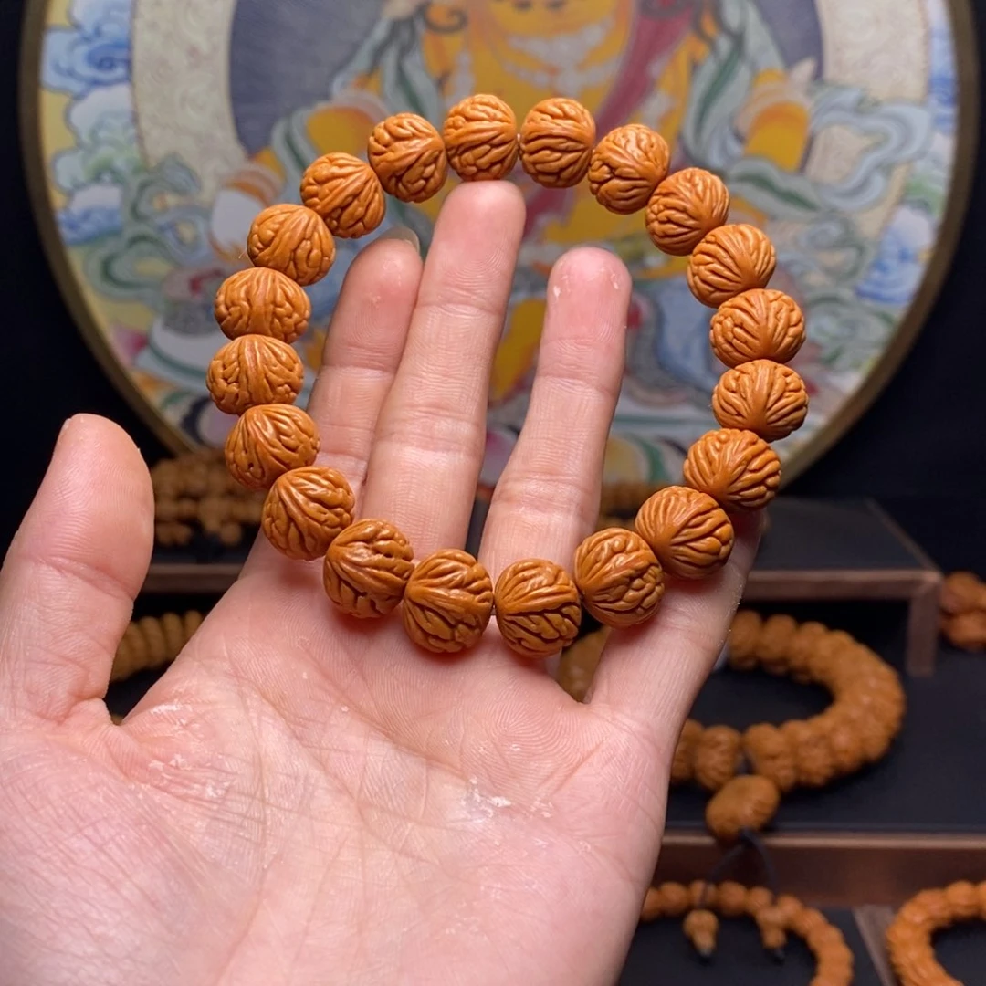 手串桃核龙纹桃核火焰纹