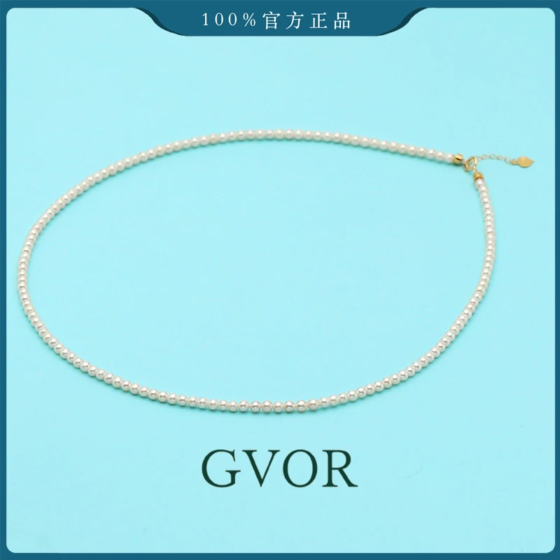 【源头】G18K!高品质Baby珍珠项链2-3mm P1101