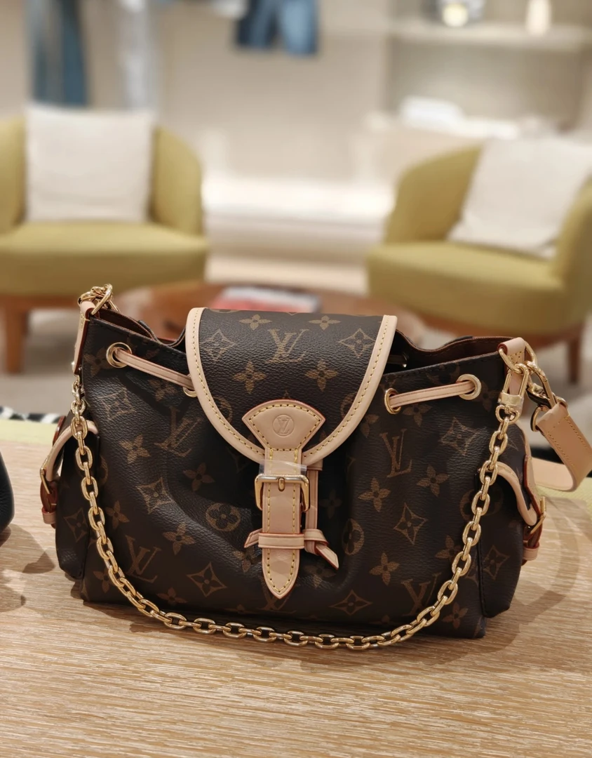 未使用 LouisVuitton/路易威登 老花 odyssee 单肩包 全套