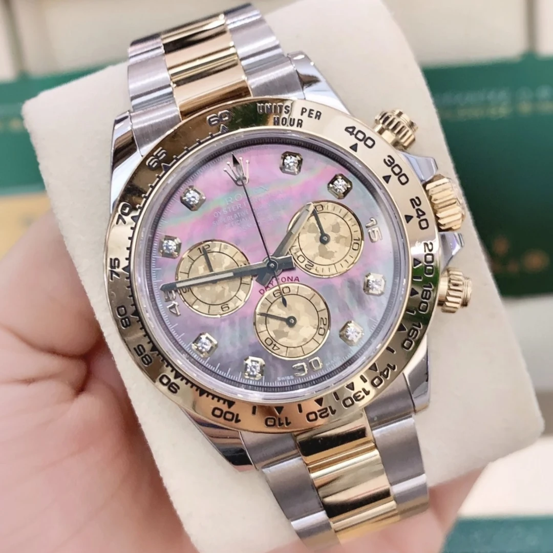 99新 Rolex/劳力士 蔚蓝/宇宙计型 大溪地贝母迪通拿