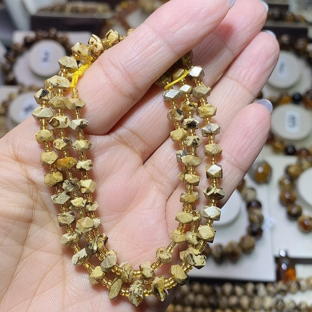 随***名琥珀未镶嵌裸石精工八棱