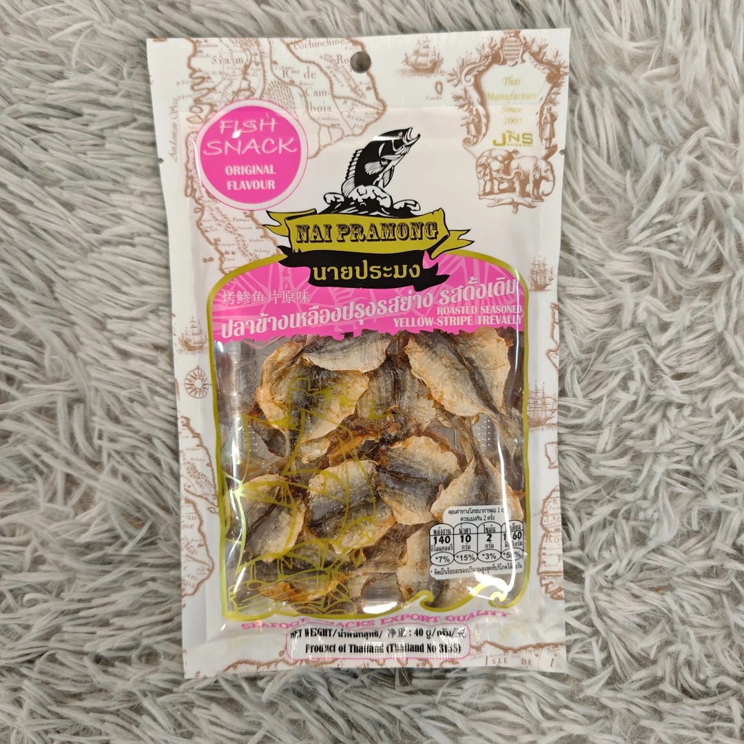 泰国进口烤鲹鱼片(原味)