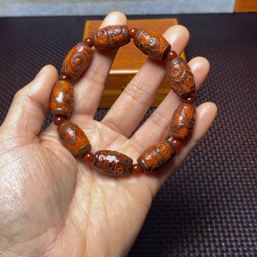 【闪购商品】玛瑙/玉髓手链未镶嵌梁*文