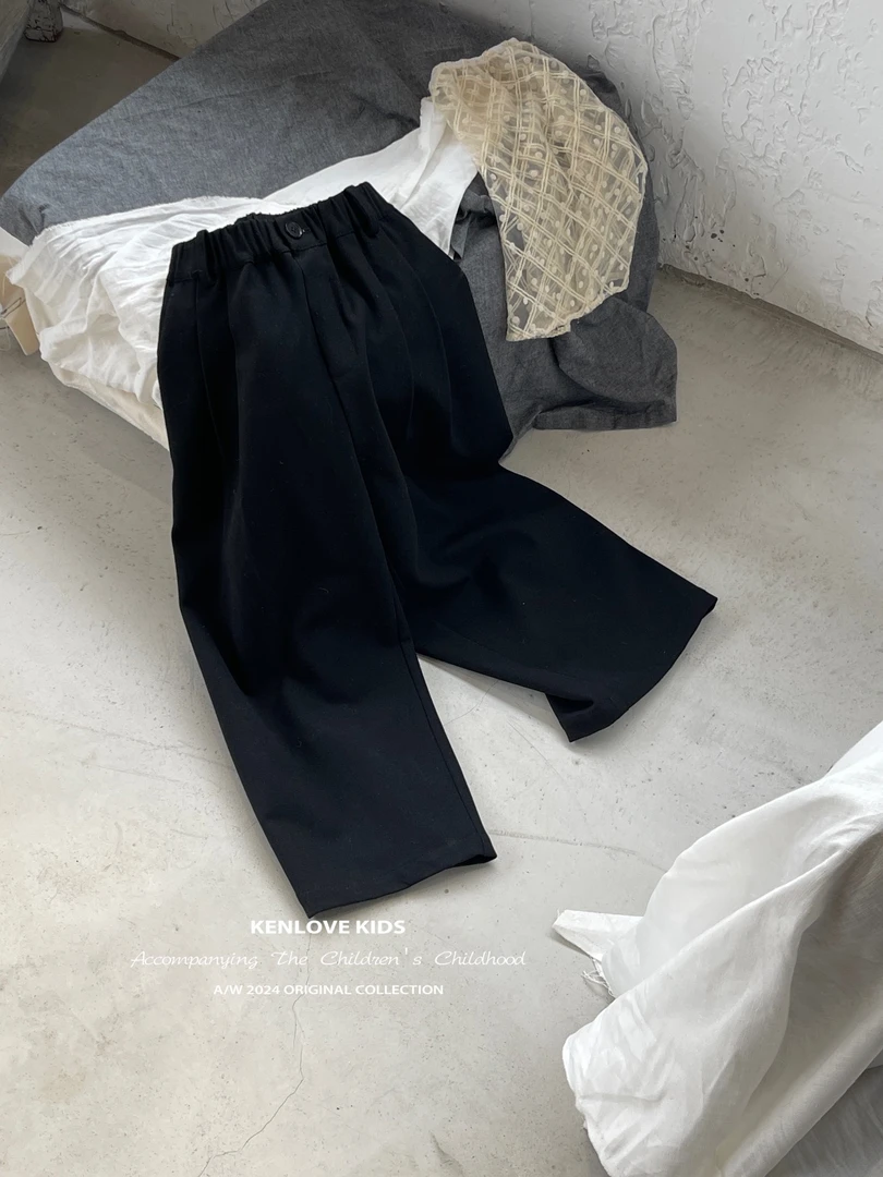 【衣佳】7146纹理直筒裤