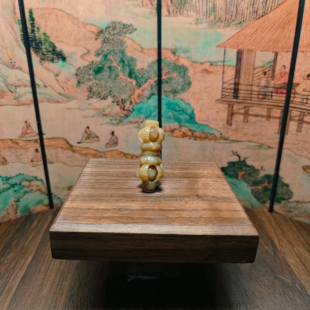 N和田玉降魔杵吊坠0762