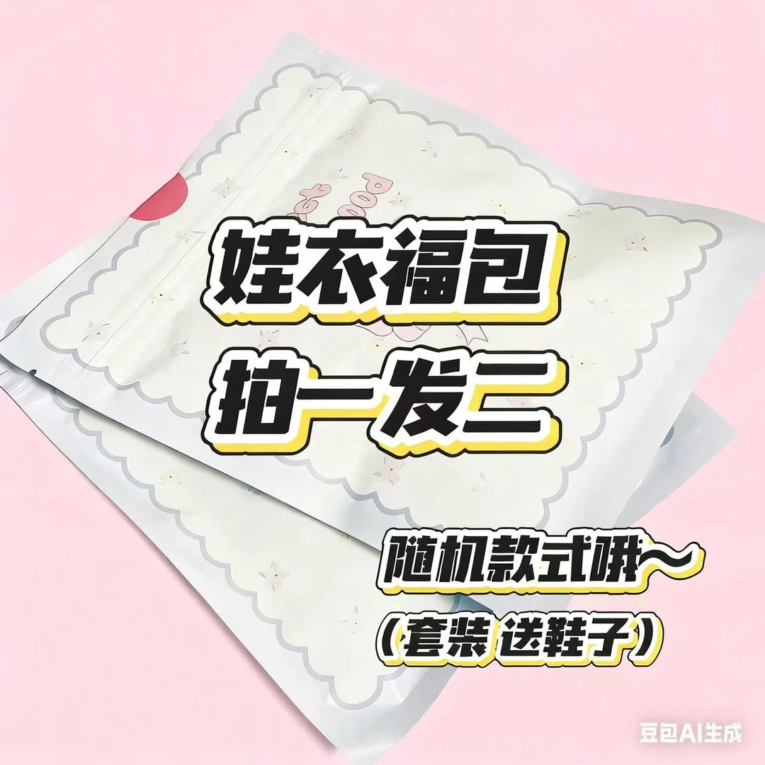 【mini窝福利款】Ob11娃衣福袋 拍一发二！款式随机！