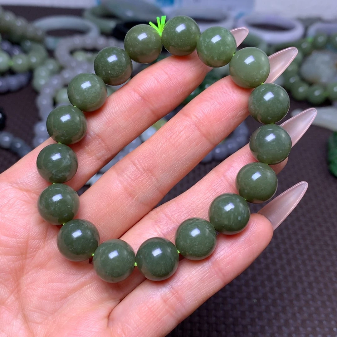 未镶嵌手串和田玉卡12