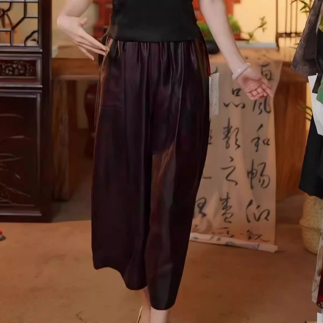 洋   新中式 红龟奶奶裤 292824