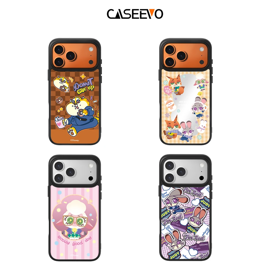 CaseEvo-疯狂动物城2.0联名磁吸一体壳手机壳适用iPhone17/16防摔