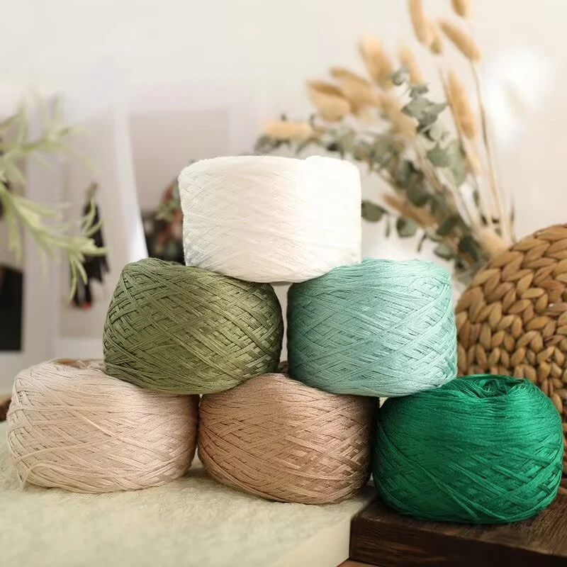 莱赛尔醋酸八股冰凉透气手工编织