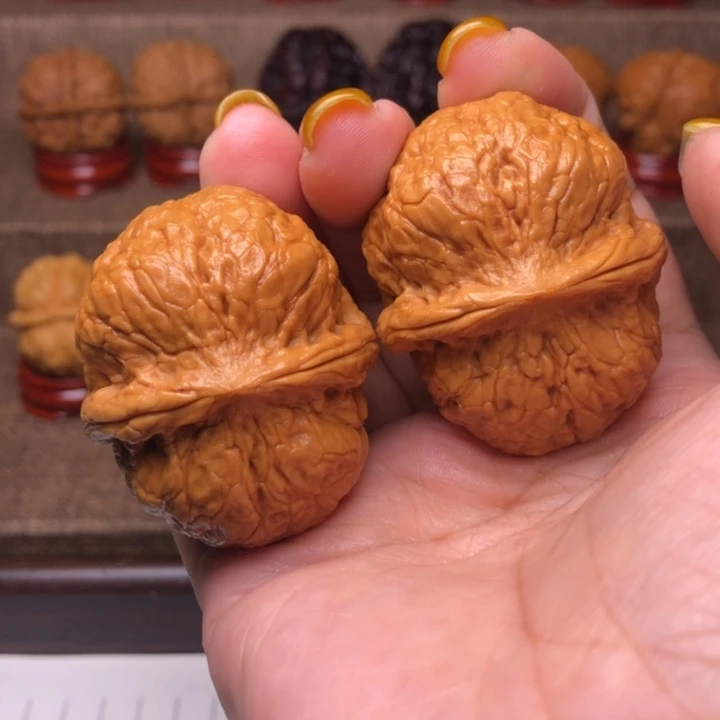 把件文玩核桃37号战神元宝的43尺