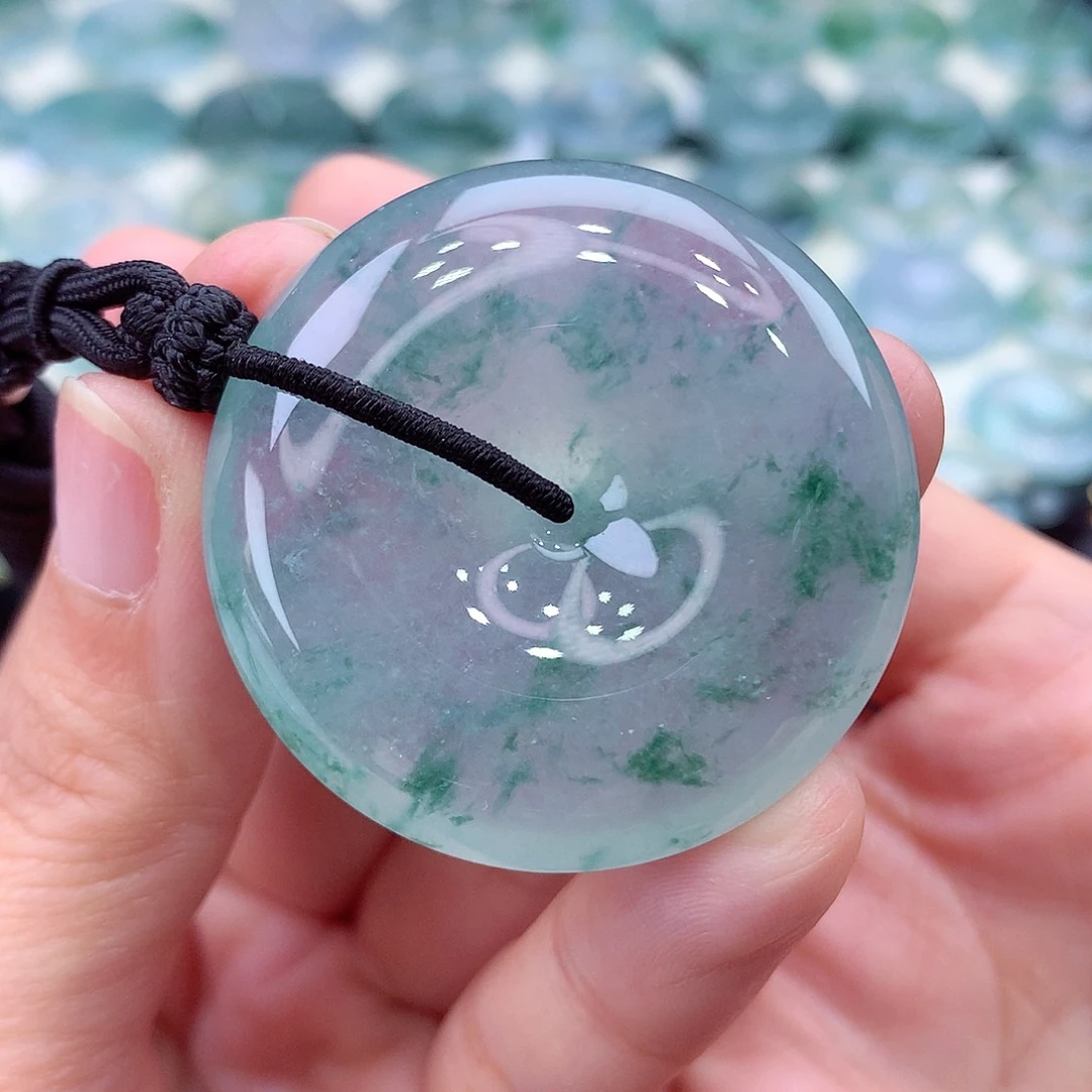 颈饰未镶嵌翡翠编号76-尺寸39.7/9.8