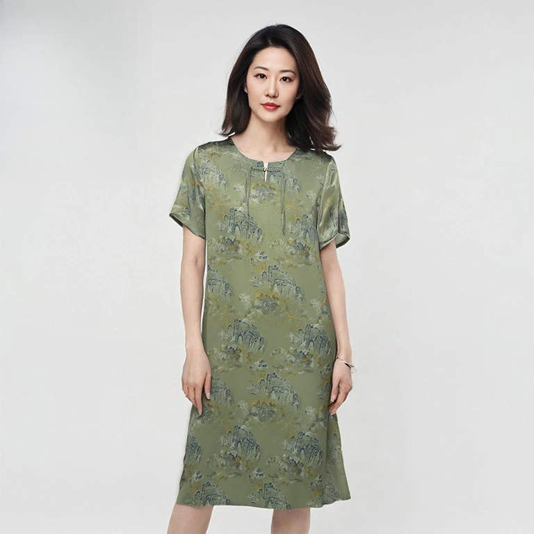 【小李专属】女士国风连衣裙MWY2707