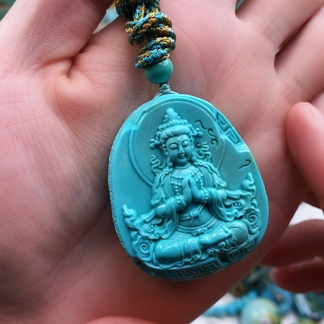 难***@绿松石未镶嵌珠宝半成品