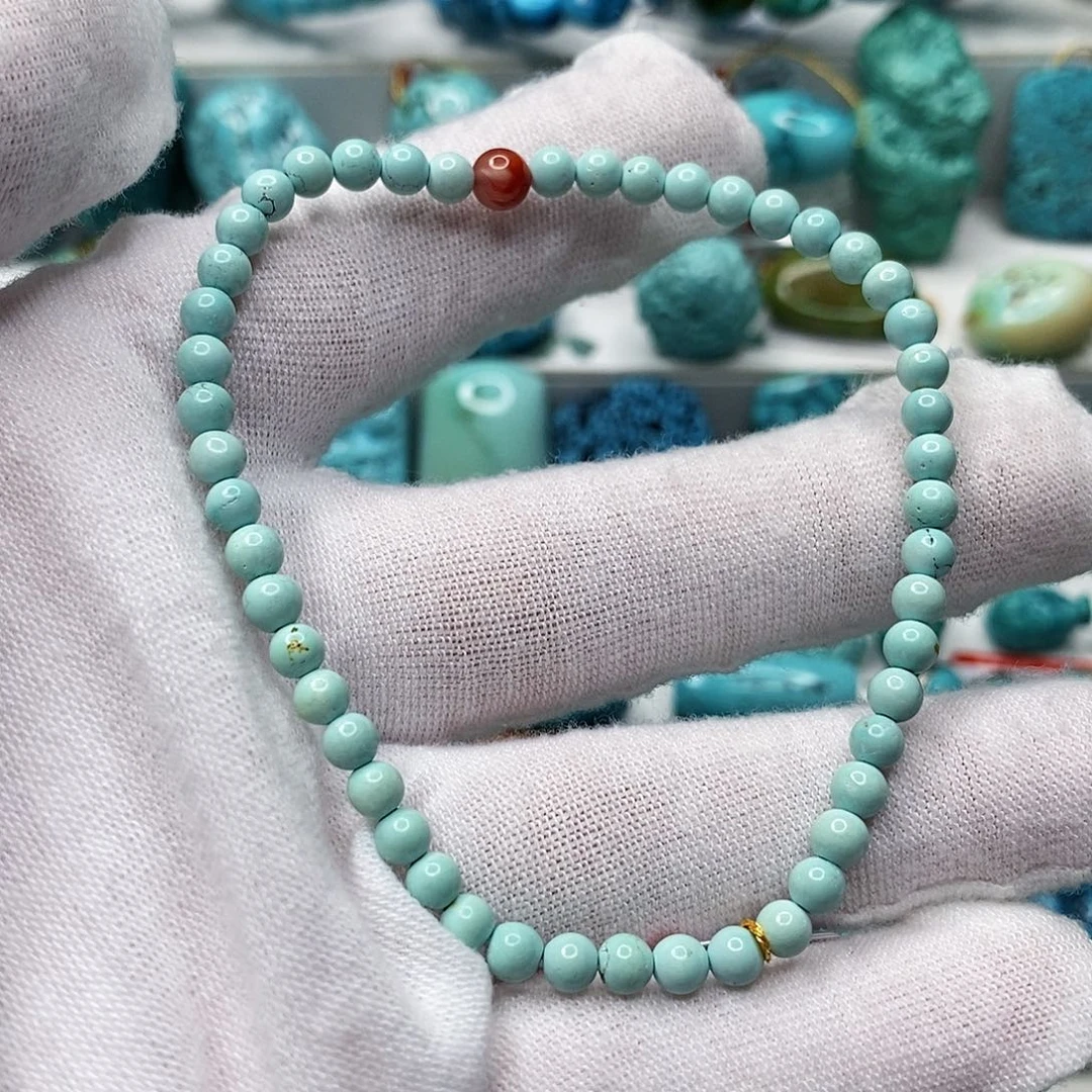 绿松石未镶嵌天然原矿 带武汉地大证书