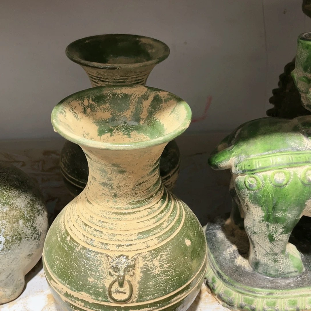 瓦当摆件摆件茶桌茶台陶瓷用****5