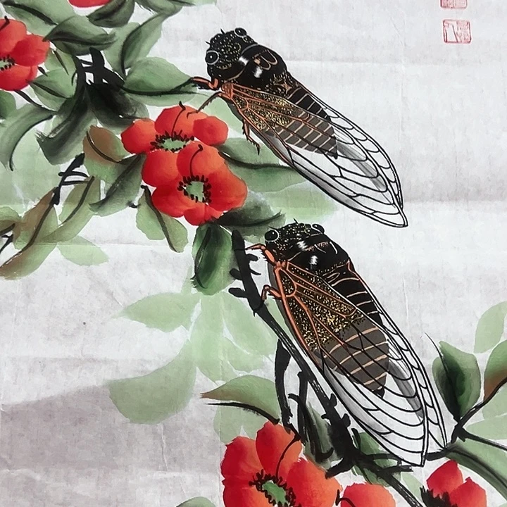 国画本人纯手绘作品欣赏