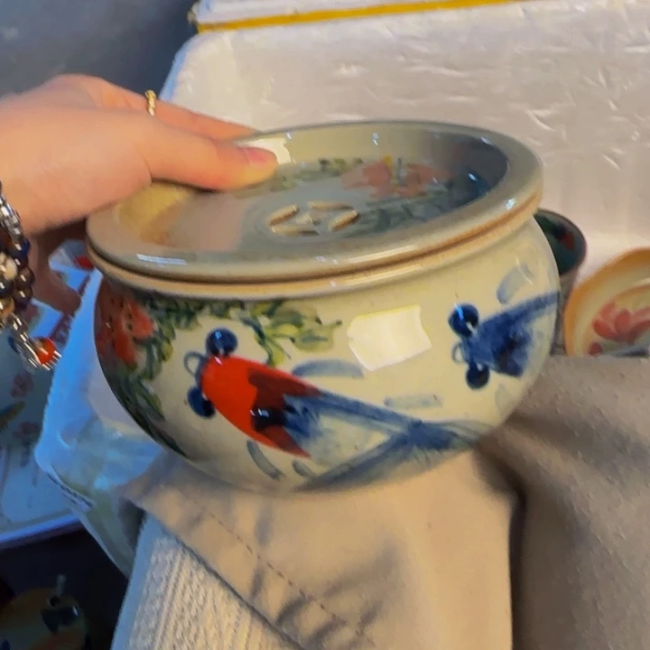 瓷片景德镇陶瓷手工手绘