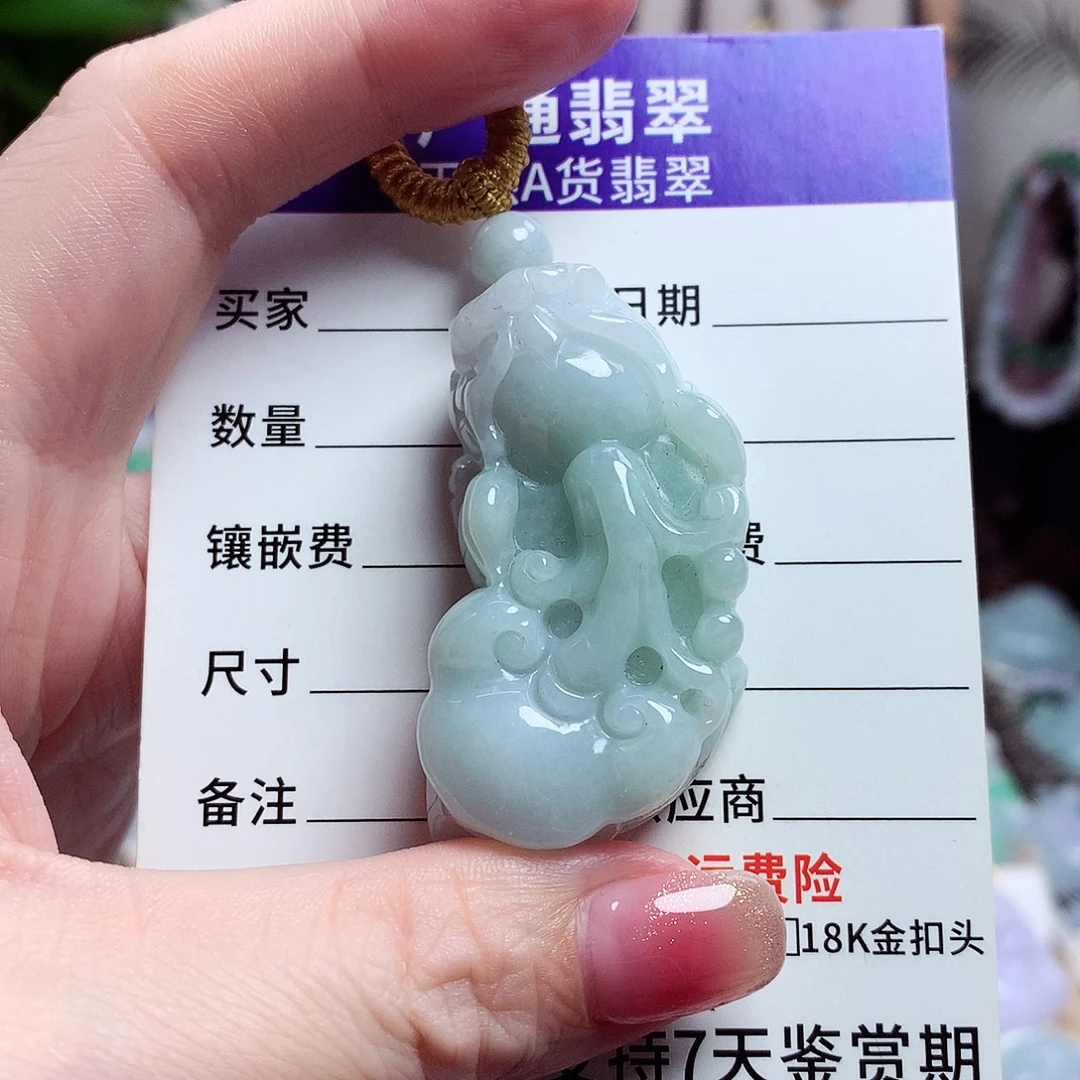 颈饰未镶嵌翡翠貔貅33