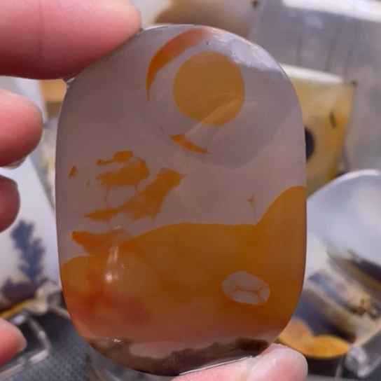 玛瑙/玉髓吊坠(不含链)未镶嵌