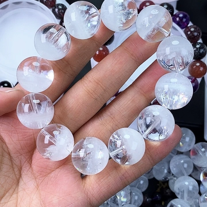 水晶手链未镶嵌木*水晶