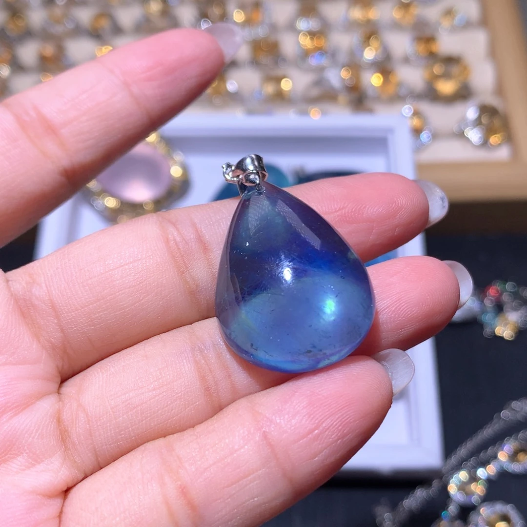 【闪购商品】银S925镶嵌吊坠(不含链)水晶W****a吊坠