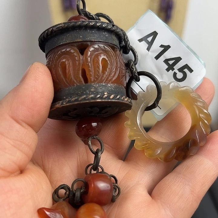 @***子玛瑙/玉髓颈饰未镶嵌