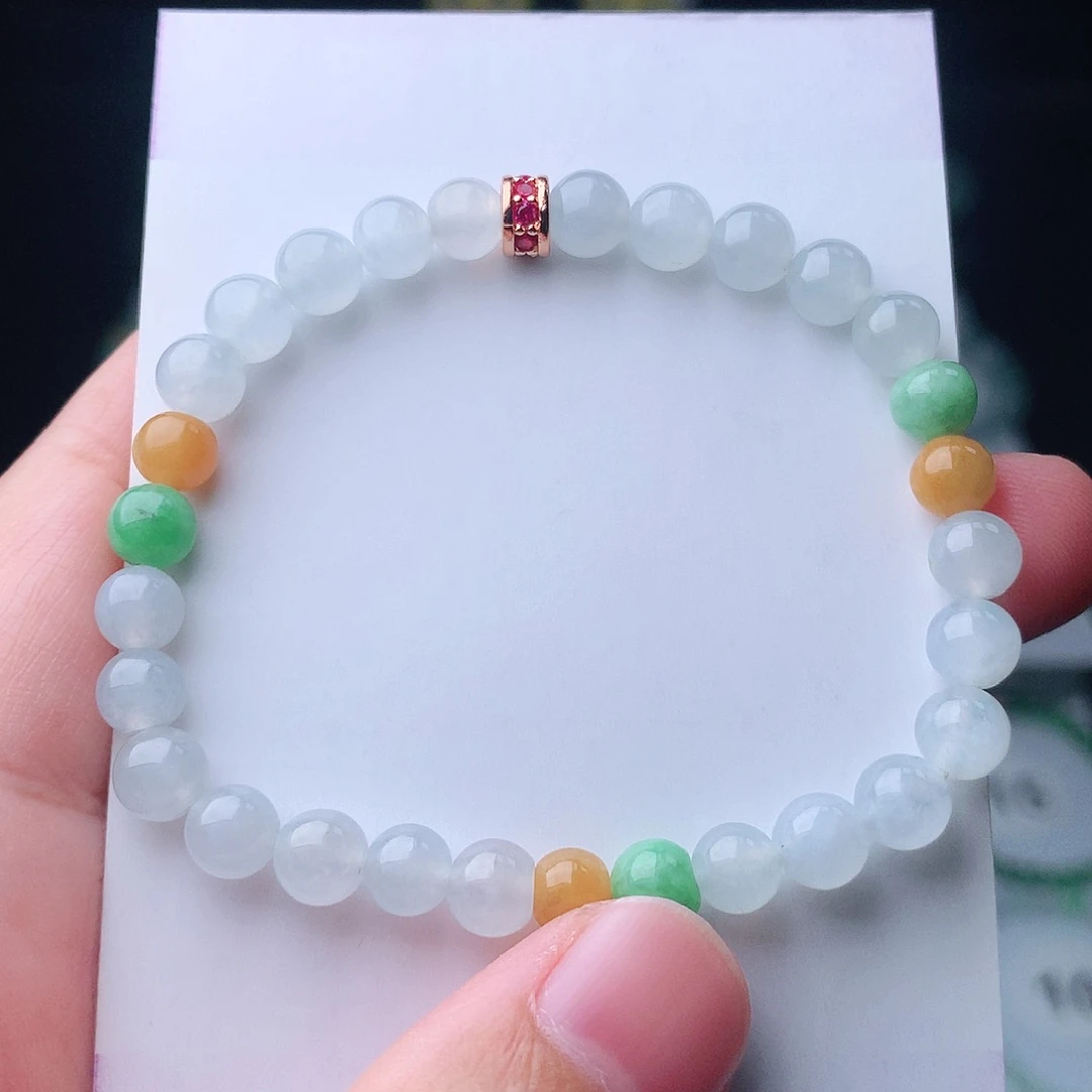 翡翠未镶嵌手链翡翠