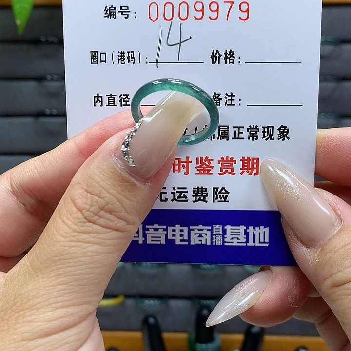 翡翠戒圈未镶嵌    9979