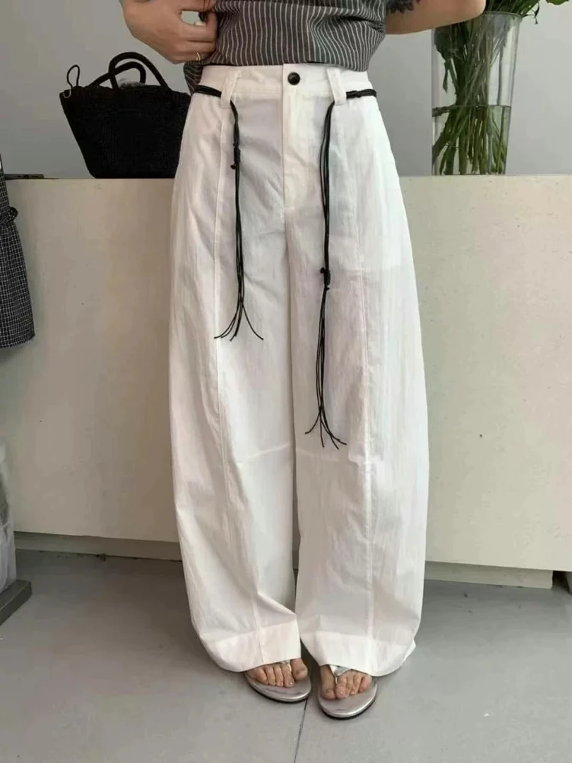 SUSU•【轻氧裤】夏日慵懒松弛速干休闲裤（带腰带）